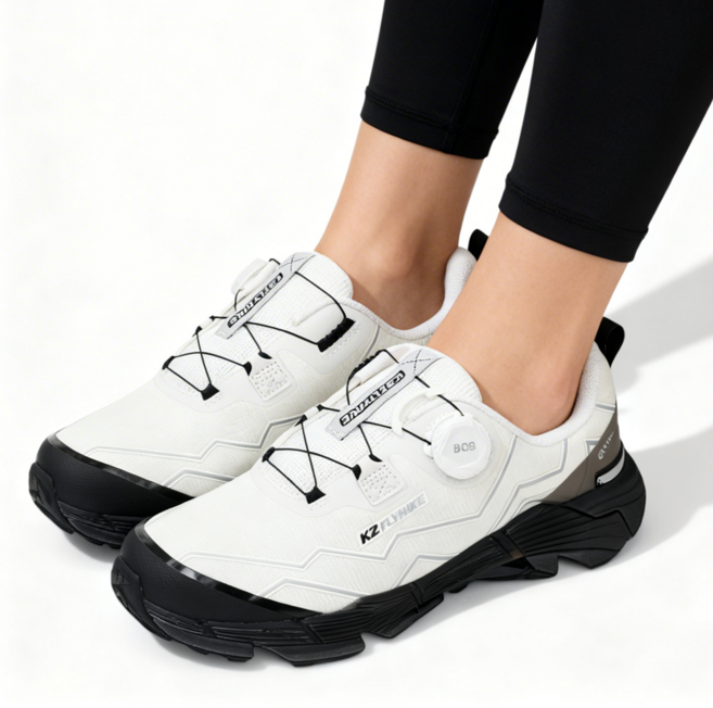 [백화점 발송] K2 수지가 선택한 남여공용 고어텍스 방수 경량 플라이하이크 스카이 일상 워킹 트레킹 등산 캠핑 여행