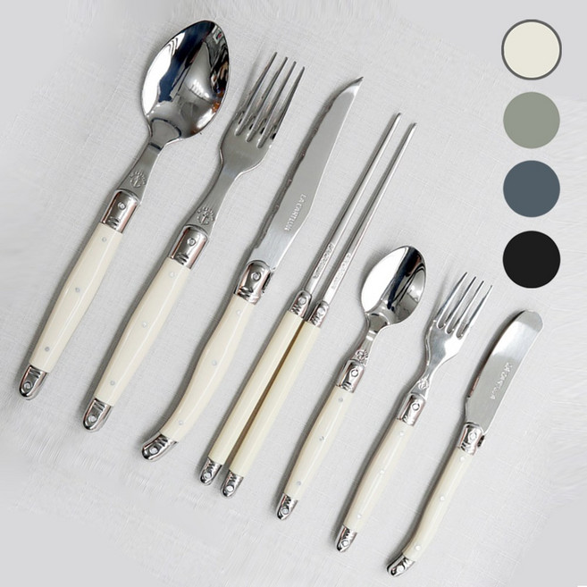 까르투하 오로 양식기 커트러리 디너포크 4Color, 아이보리, 아이보리, 1개