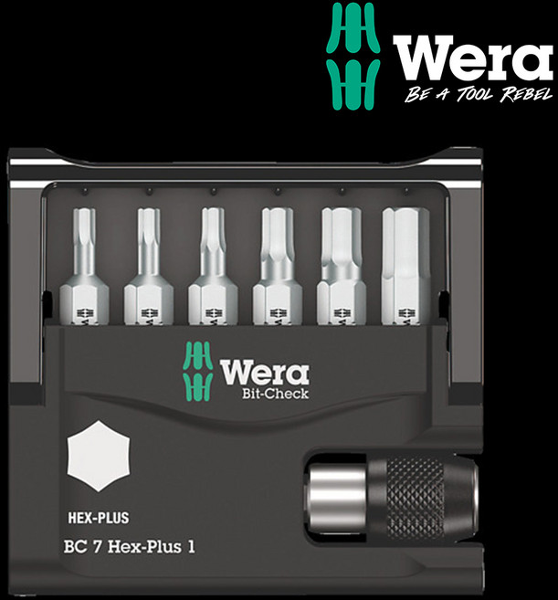 WERA 베라 비트 체크 세트 Bit Check 30 Zyklop Mini 1 073640 웨라 WERA 툴보이, 1개