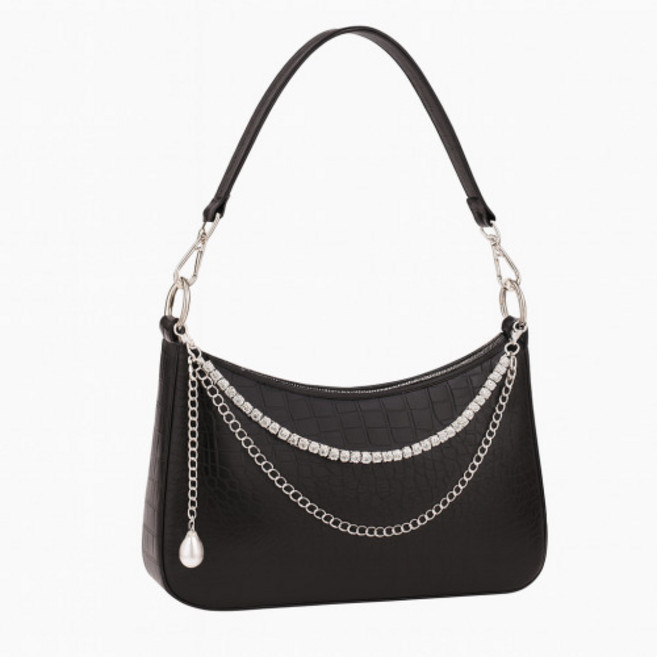 보스케 가방 데코 체인 스트랩 백꾸