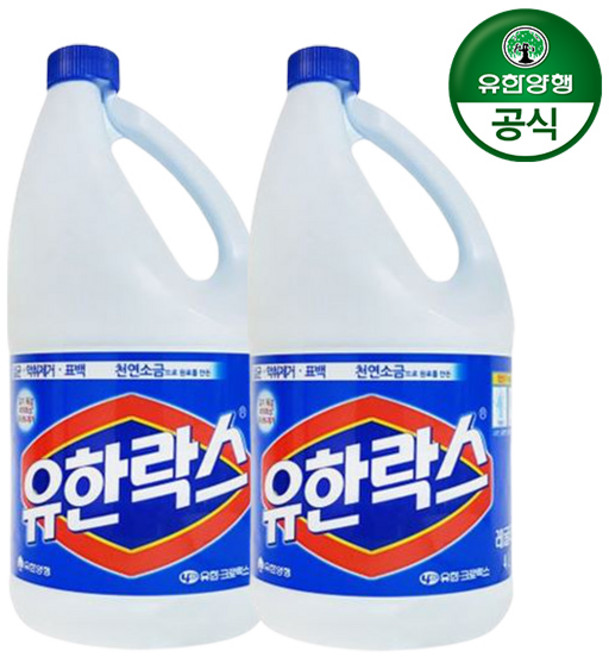 유한락스 레귤러, 4L, 2개