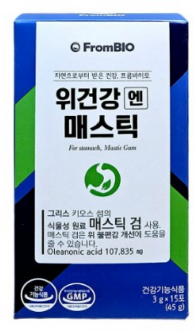 위건강 엔 매스틱, 45g, 3박스