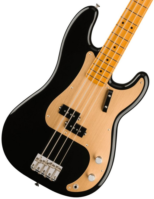 Fender Vintera II '50s Precision Bass Maple Fingerboard Black 펜더 만든 일렉트릭베이스, 1개, 상세페이지 참조, 상세페이지 참조