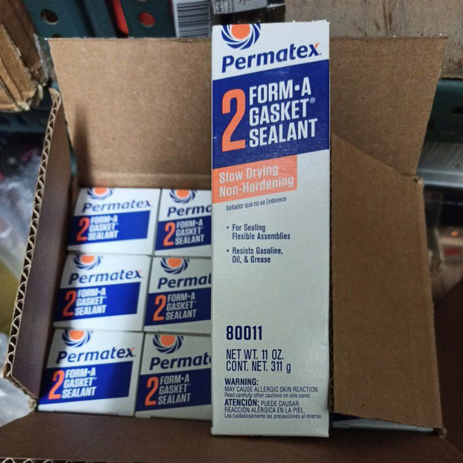 Permatex Form-A-Gasket 2 密封膠 80011 慢乾型迫緊膏, 1個