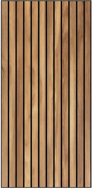 현관문 방음재 방음판 2in1 120cm x 60cm x 0.9cm 음향 패널 가정 사무실 스튜디오용 실내 벽 장식용 모던 견고하고 내구성 무게가 가볍다, 4개, brown-teak