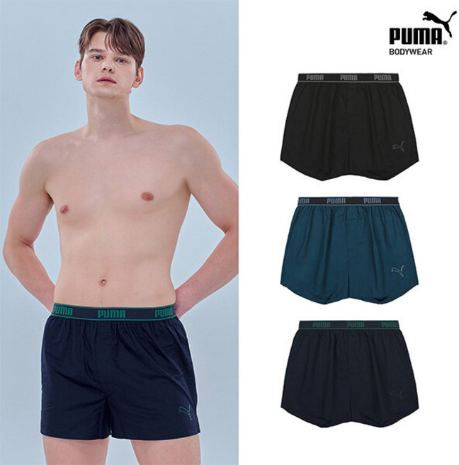푸마 언더웨어 푸마 심플 로고 밴드 트렁크 1종 택일