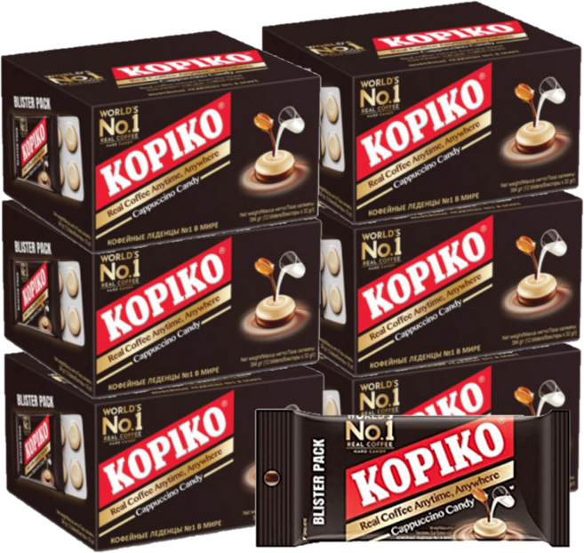 코피코 카푸치노 블리스터 사탕, 32g, 72개