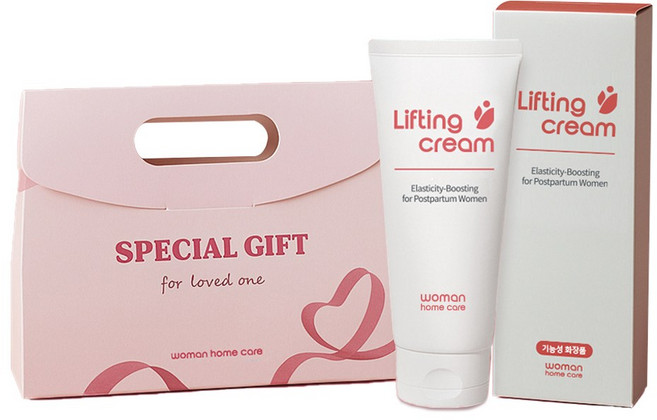 [ BEST 임산부 출산선물 ] 우먼홈케어 리프팅 크림 + 선물포장, 1개, 200ml