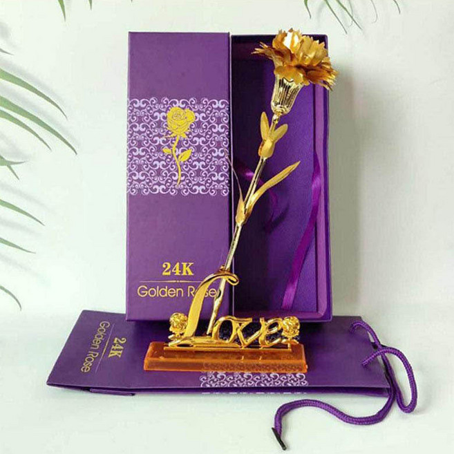 3개 세트 황금 골드 카네이션 어버이날 스승의날 선물 조화 꽃 부모님 꽃선물 선물용 포장 패키지 3p, R49032D(3p, 1개