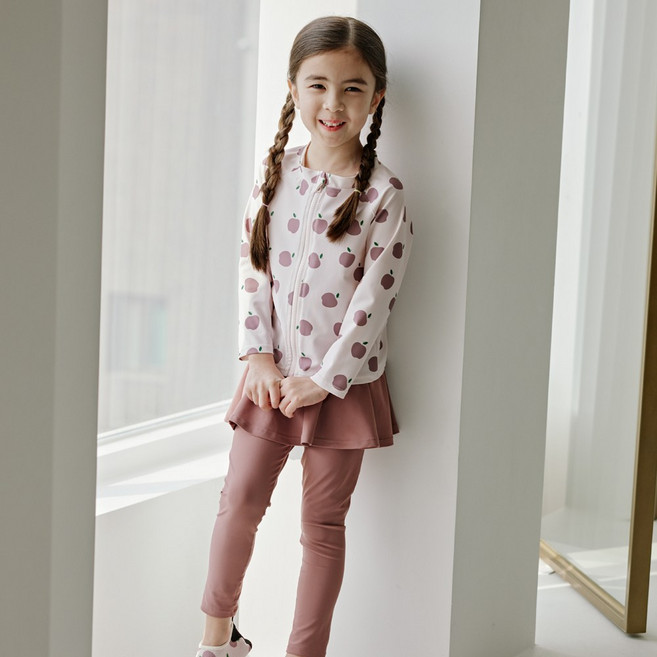 베베샤 아동 남여아 어린이 래쉬가드 상하세트