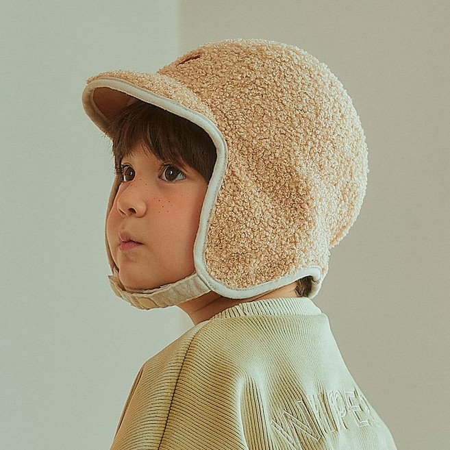 해피프린스 로듀 방한 이어 플랩 캡모자