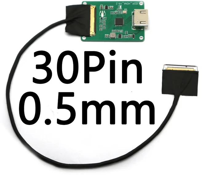 EDP-HDMI 보드 출력 어댑터 4K2K1080P를 지원하고 여러 해상도를 지원합니다., 01 J-028-with 30P cable
