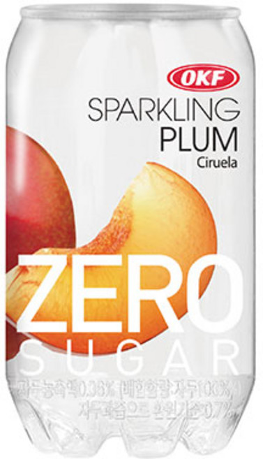 스파클링 제로슈가 자두, 350ml, 24개