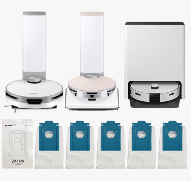 삼성전자 BESPOKE 제트 봇용 먼지봉투, 5개, VCA-RDB95B