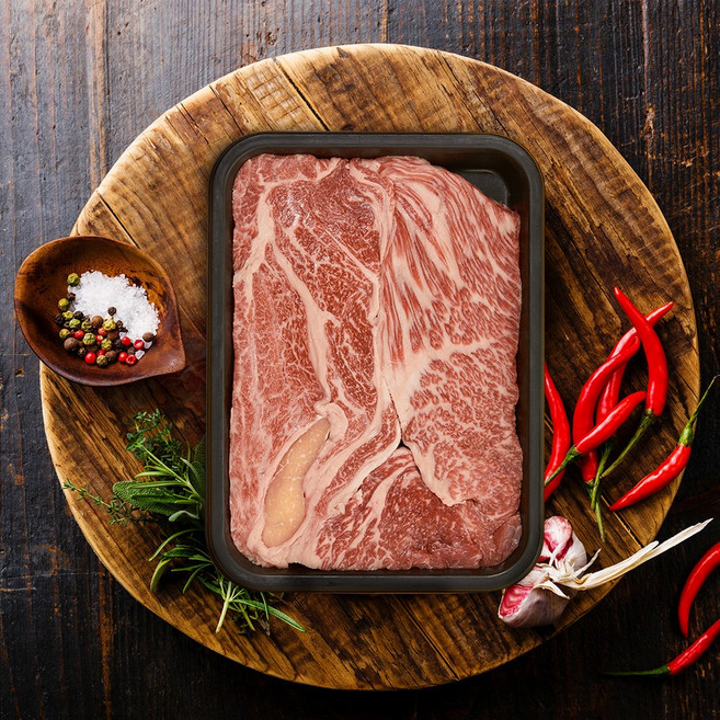 파이팅한우 투뿔 꽃등심 250g 한우구이 윗등심 국내산소고기 정육점, 1개