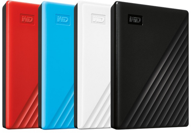 (Western Digital) 외장HDD New My Passport (USB3.2 Gen1) (블랙/1TB), 블랙