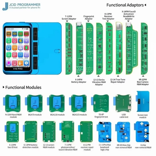 JCID V1S Pro 프로그래머/V1SE 업데이트 버전/스마트 기능, 07 에메랄드