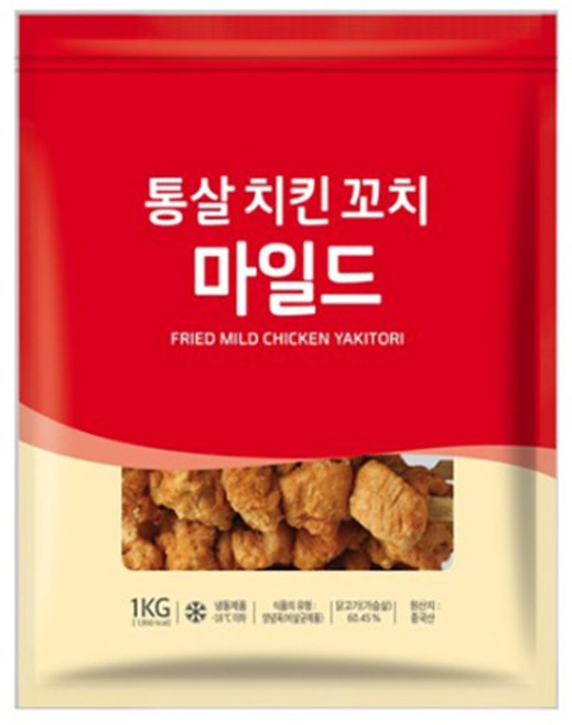 사세 통살 치킨 꼬치 마일드, 1개, 1kg