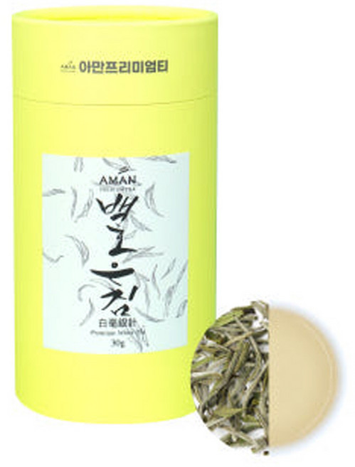 백호은침 30g 백차 중국차 아만프리미엄티, 1개, 1개입