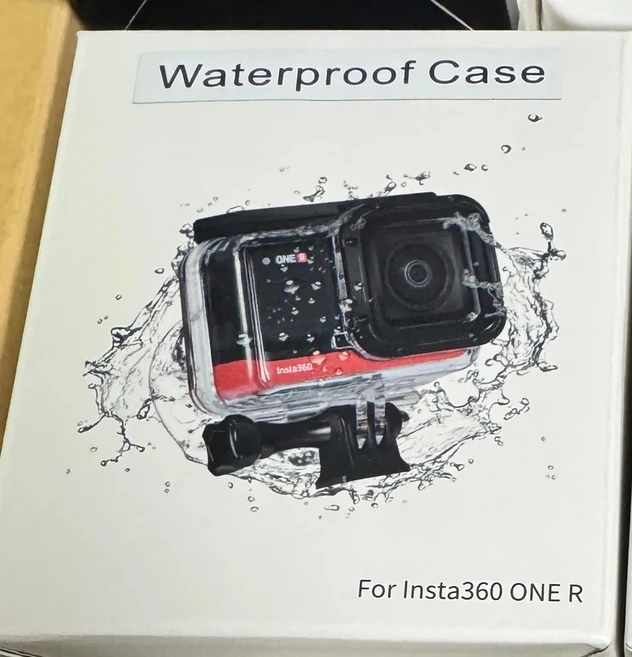 Insta360 ONE R 다이브 케이스용 Insta 360 R 액세서리용 4K 광각듀얼 렌즈 360 Mod 방수 박스, 01 case, 1개