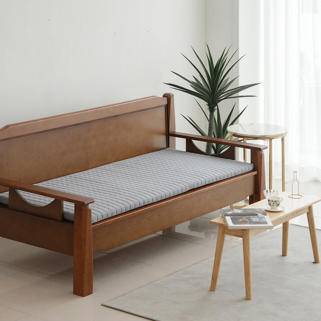 [사이즈맞춤제작] 엉덩이가 편안한 두툼한 돌쇼파 토퍼 돌쇼파 패드 흙쇼파 전용 매트