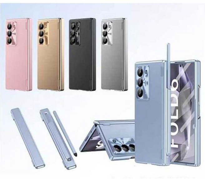 갤 겔럭시 폴드6 fold6 렌즈커버 흰지보호 펜수납케이스