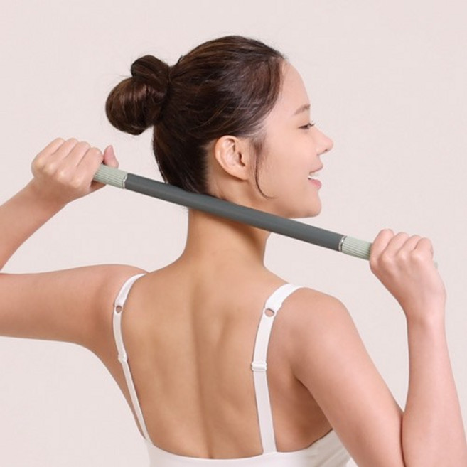 릴렉스틱 종아리 허벅지 마사지 롤러, 세이지그린