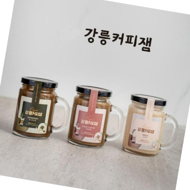 블루베리잼저칼로리 강릉커피잼 밀크 카페라떼 에스프레소 잼선물 맛, 240g, 1