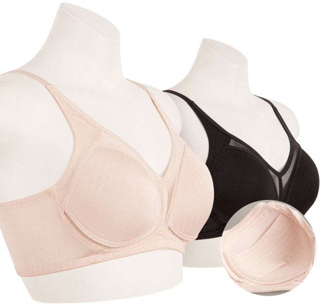 한국제작 인견 노와이어 무빙 풀컵 몰드 브라