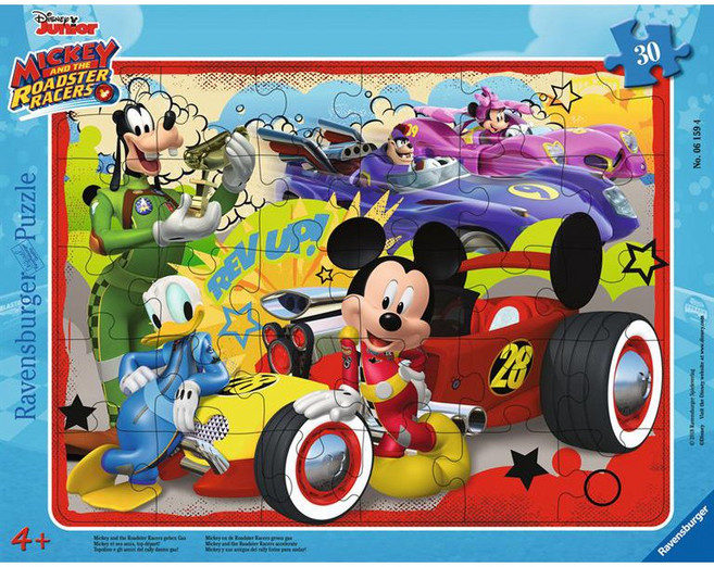 라벤스부르거 판퍼즐 디즈니 미키와 카레이서 클럽 Mickey and the Roadster racers 30P (061594)
