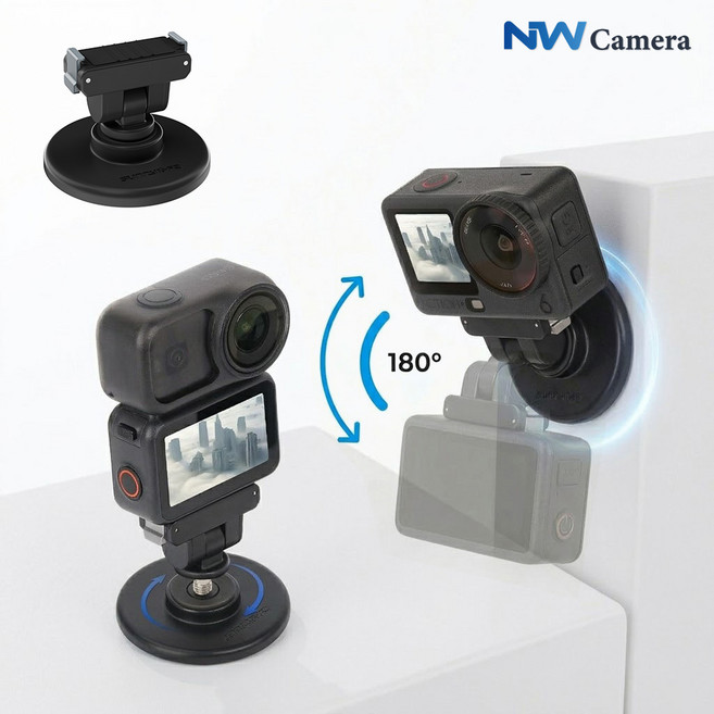 DJI 오즈모 액션6 마운트 퀵릴리즈 거치대 마그네틱 스탠드, 1개, 오즈모 액션6 퀵릴리즈 거치대 마그네틱 스탠드