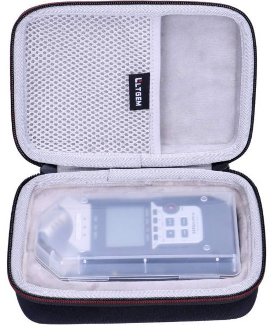 L LTGEM 멀티트랙레코더 Zoom H4 필수 4트랙/Zoom H4n Pro/Tascam DR-40X 디지털 멀티트랙 레코더용 EVA 하드 케이스 - 여행용 보호 휴대용 보관, L LTGEM 멀티트랙레코더 Zoom H4 필수 4트랙