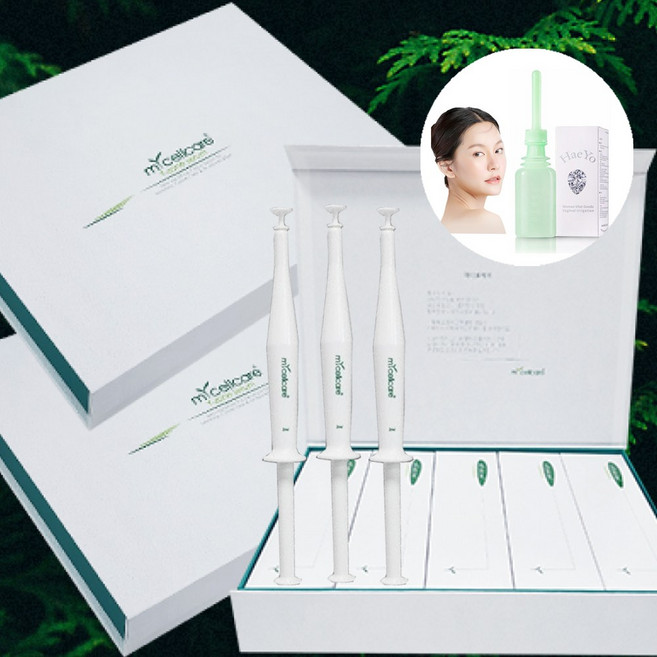 [공식 판매처] 마이셀골드 와이존 줄기세포 올인원 세럼(3ml) 3개입+의료기기 질세정기 3개 단독 증정! 마이셀케어 질 냄새제거 탄력 이너케어 질에센스 속젤 이너젤, 3개, 3ml
