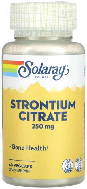 Solaray 스트론튬 시트레이트 250mg 베지 캡슐 60정, Solaray스트론튬시트레이트250mg베지캡슐60정, 1개 - 쿠팡