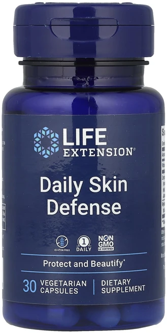 Life Extension 데일리 스킨 디펜스 베지 캡슐 30정, LifeExtension데일리스킨디펜스베지캡슐30정, 1개 - 쿠팡