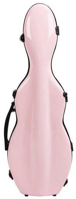 첼로하드케이스 가방 경량 방수 악기 케이스 보관함 블랙 4/4, 1개, 12. 핑크