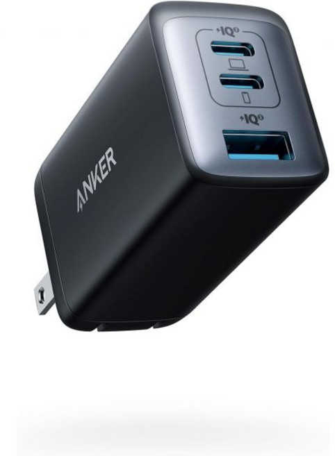 안커 USB C 충전기 735 충전기나노 II 65W 맥북 프로에어용 PPS 3포트 패스트 컴팩트 접이식 아이패드 프로 갤럭시 S23 델 XPS 13 노트 2010 아이폰 15, Charger