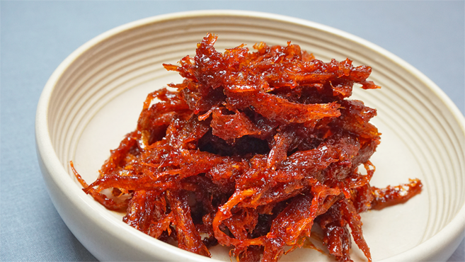 요리선생님이 매일 직접 만드는 정성가득한 수제반찬 황태장아찌 130g 200g, 1개