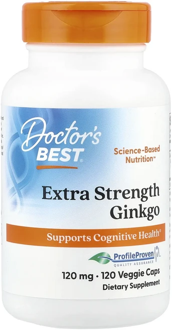 행복하고 건강하게 Doctor's Best 은행나무 120mg 베지 캡슐 120정 백년회로하세요, DoctorsBest은행나무120mg베지캡슐120정, 1개 - 쿠팡