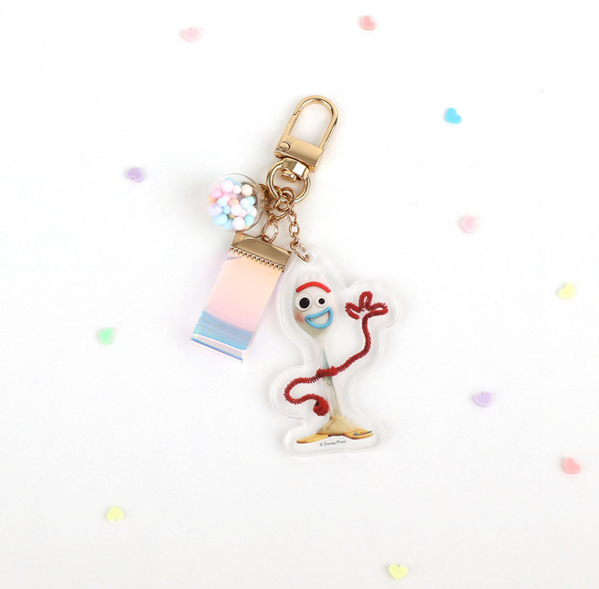 디즈니 픽사 토이스토리4 포키 캐릭터 아크릴 키링, 1개