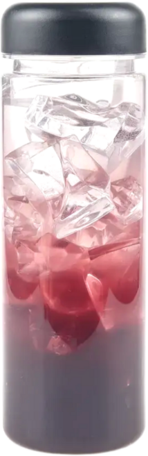 다빈 마이보틀 500ml 투명 커피 보틀 카페 원형 일반캡 검정 120개