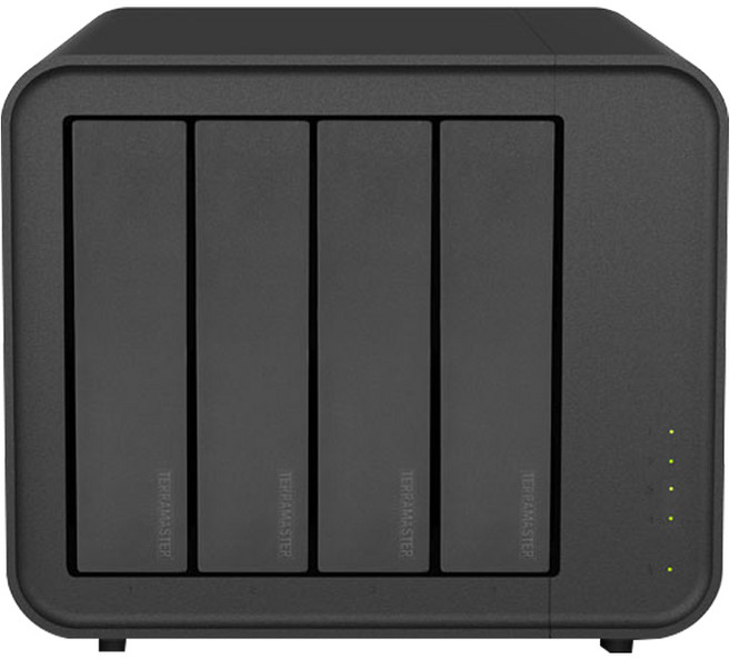 테라마스터 D8 Hybrid 4+4베이 하이브리드 스토리지 HDD NVMe SSD 장착, 1개