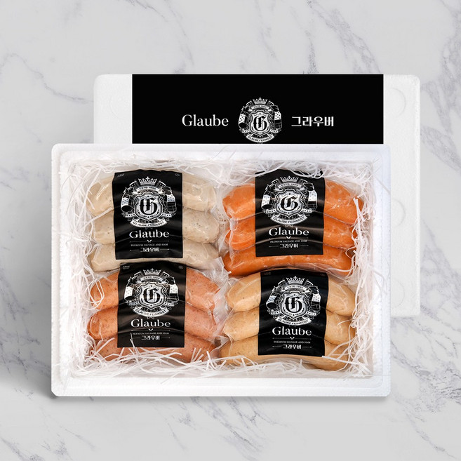 그라우버 독일 전통 수제소시지 4종 선물세트, 1개