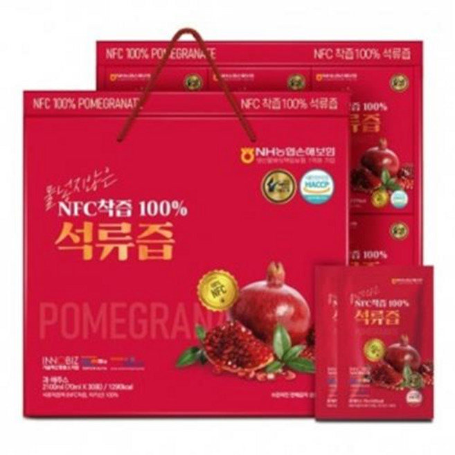 [건강식품] 석류즙 70ml x 30포, 2.1L, 상세페이지 참조