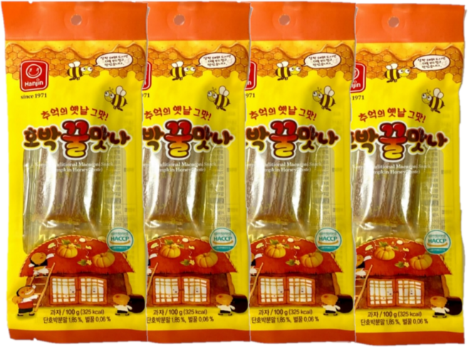 호박꿀맛나, 100g, 4개