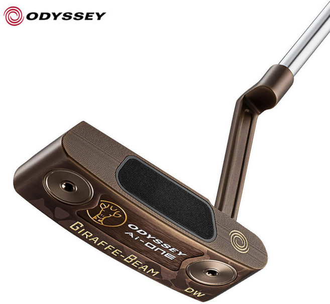 오디세이 Ai-ONE 기린빔 더블 와이드 골프 퍼터 DW 2025년형 33인치, 1도, A