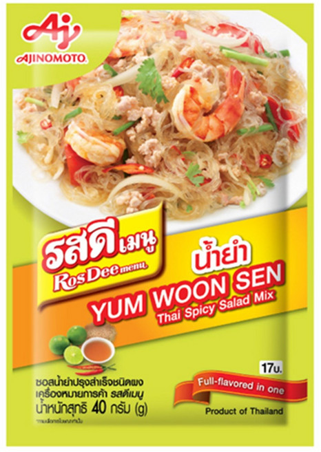 아지노모토 타이 스파이시 샐러드 소스 파우더, 40g, 2개