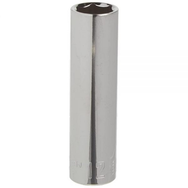 크래프트 딥 소켓 미터법 3/8인치 드라이브 10mm 6포인트(CMMT4426), 12 MM