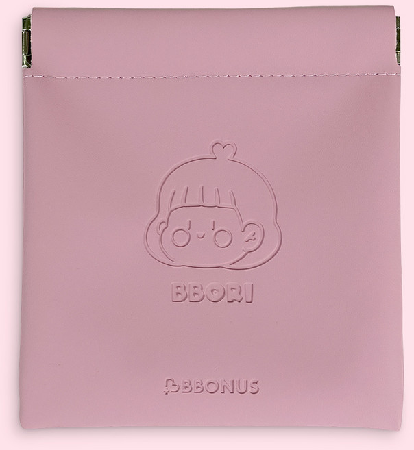 뽀리 프렌즈 레더 널스 포켓 간호사 주머니 파우치 필통, 퍼플(뽀리), 1개