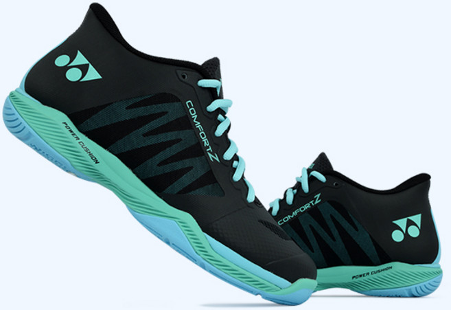 요넥스 컴포트 Z3 SHB-CFZ3WM BKMT 남성 여성 배드민턴화 와이드핏